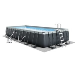 Intex Ultra Frame Rectangular Above Ground Swimming Pool Set