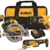 DEWALT 20V MAX Power Tool Combo Kit, 6-Tool Cordless Power Tool Set with 2 Batteries and Charger (DCK694P2)