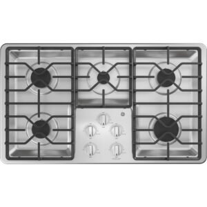 GE 36″ Built-In Gas Cooktop JGP3036SLSS